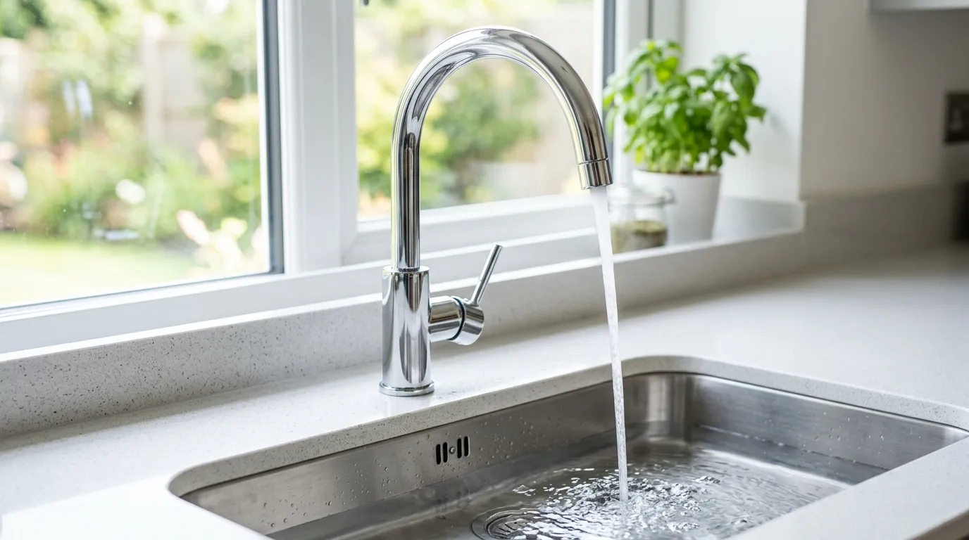 Local Plumbing Master Pros same day plumber fixing a faucet in Altamont, UT